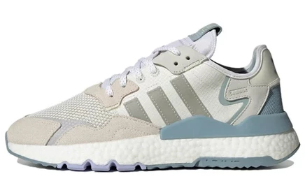 Женские кроссовки adidas Nite Jogger, кремово-синие