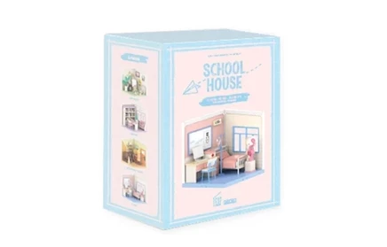Сборная модель POP MART Campus House, 15,7 см