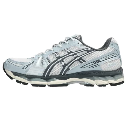ASICS GEL Kayano 12.1 Cushioning Support Breathable Low top Casual City Commuting Running Shoes Unisex white/gray
