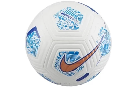 Футбольный мяч Nike, размер 5, бело-медно-синий