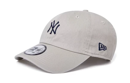 Бейсболка унисекс повседневная New Era Cotton Baseball Caps серый