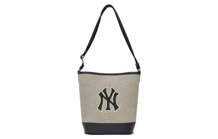 Унисекс сумка-бакет MLB New York Yankees, черно-серая