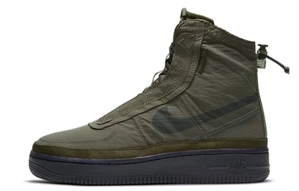 Женские кроссовки Nike Air Force 1 High Shell, хаки