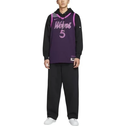 Мужская майка Nike Anthony Edwards, фиолетовая