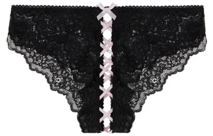 Женские трусы Victoria's Secret 667555655606, черные