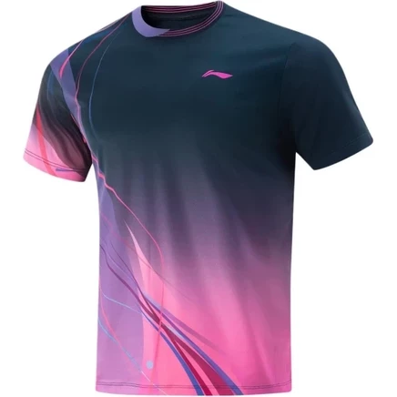 Мужская футболка для настольного тенниса Li-Ning, синяя