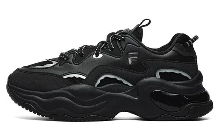 Женские кроссовки Fila Fusion Bubble, черные