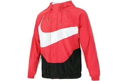Мужская куртка Nike Sportswear Swoosh с капюшоном, красная