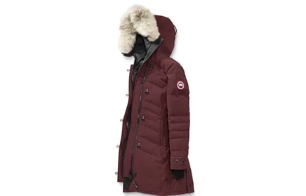 Женский пуховик Canada Goose Lorette, красный