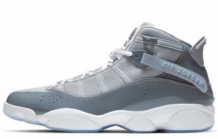 Баскетбольные кроссовки Jordan 6 Rings, серо-белые