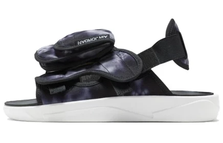 Женские сандалии Jordan LS Slide, черно-белые