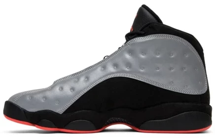 Кроссовки Jordan 13 Retro 3M, серебристые