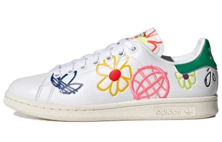 Женские кеды Adidas Stan Smith Primegreen Floral