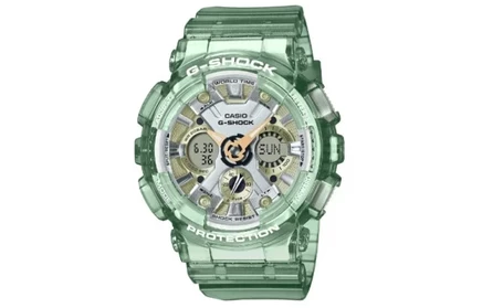 Женские часы Casio GMA-S120GS-3A, зеленые