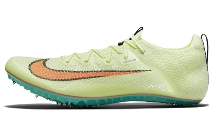 Мужские шиповки Nike Zoom Superfly Elite 2, салатово-оранжевые