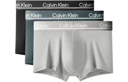 Мужские трусы Calvin Klein, 3 шт., черные и серые