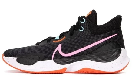 Мужские баскетбольные кроссовки Nike Renew Elevate 3, черно-розовые