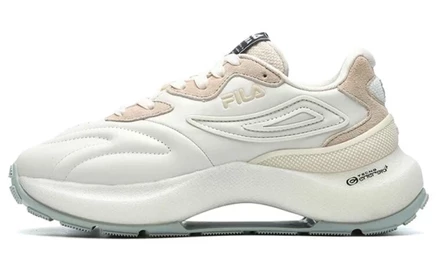 Женские кеды Fila Flusso Icona Low, молочно-белые