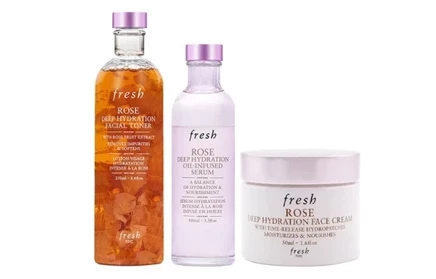 Набор сывороток для лица Fresh Rose, 3 шт.