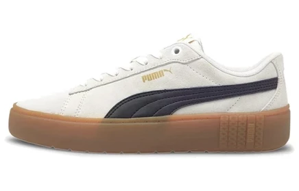 Женские кроссовки Puma Smash Platform, бело-черные