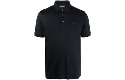 Поло мужское спортивное Emporio Armani Asv Jersey синий