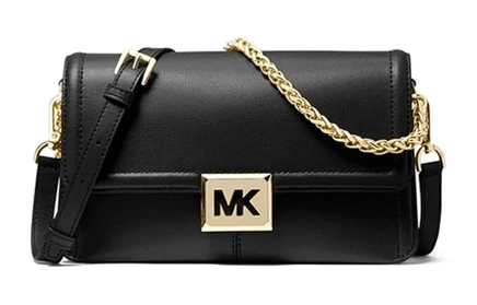Женская сумка Michael Kors Sonia кожаная, черная