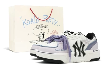 MLB Chunky Liner Skateboard Shoes Unisex Purple сиреневый