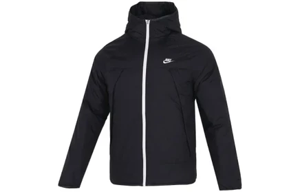 Мужская куртка Nike Puffer, зимняя, черная