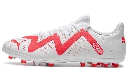 Мужские бутсы Puma Future Play MG, бело-красные