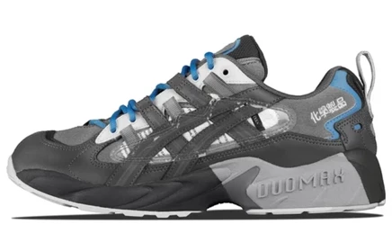 Мужские кроссовки Asics Gel Kayano 5, серо-синие