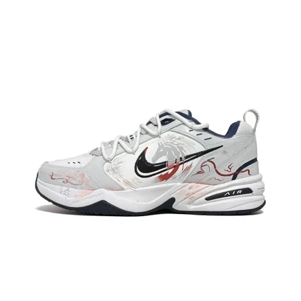 Мужские кроссовки Nike Air Monarch 4, серо-красные