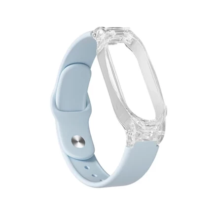 Ремешок Biaodaige для Xiaomi, силиконовый, 180 мм, голубой