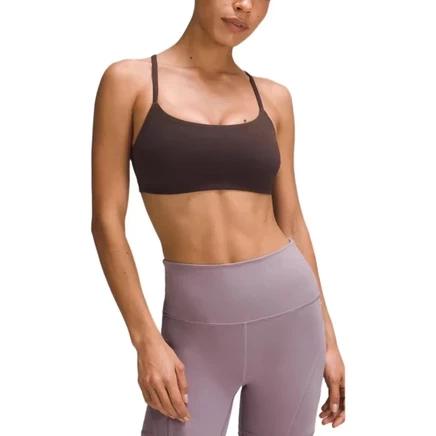 Женский спортивный топ Lululemon LW2DTMS, эспрессо