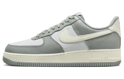 Мужские кроссовки Nike Air Force 1, зелено-белые