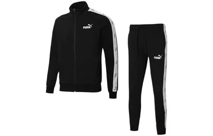 Спортивный костюм Puma TechStripe Tricot, черный