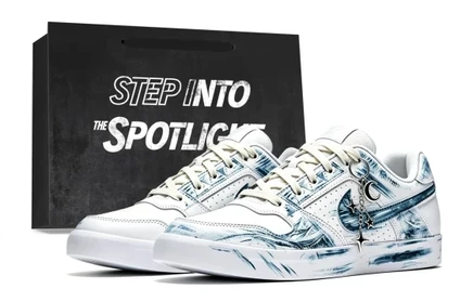 Унисекс скейтбордические кроссовки Nike SB Delta, голубые