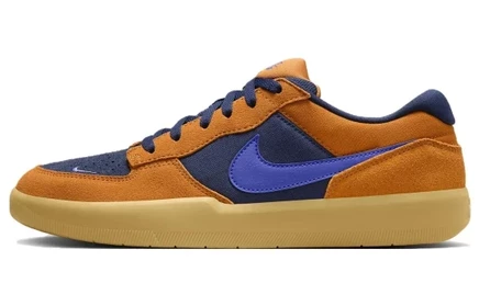 Мужские кроссовки Nike SB Force 58 Monarch, оранжево-жёлтые
