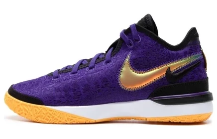 Мужские кроссовки Nike LeBron NXXT Gen, пурпурно-золотые
