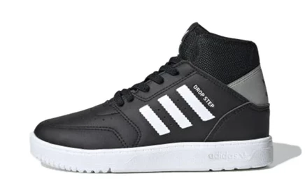 Детские кроссовки adidas Drop Step 360 C, черно-белые