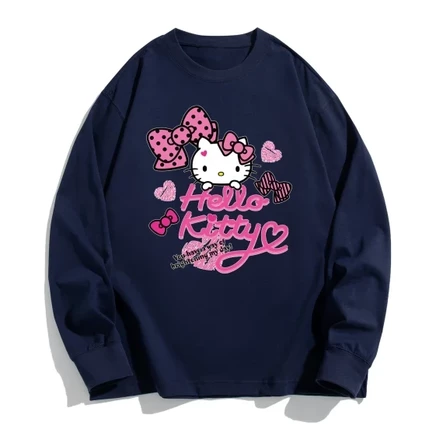 Футболка унисекс Sanrio Hello Kitty, синяя