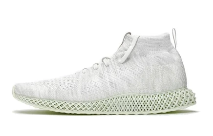 Кроссовки Adidas Futurecraft 4D Runner Mid, белые