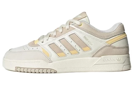 Женские кеды Adidas Drop Step, бело-кремовые
