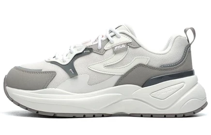 Женские кроссовки Fila Dad Shoe, розово-серо-белые