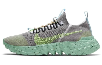 Кроссовки Nike Space Hippie 01, нефритовые
