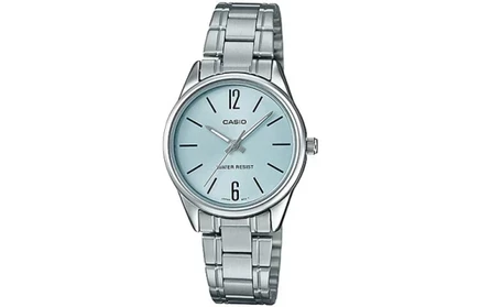 Женские часы Casio LTP-V005D-2B, синие/серебристые