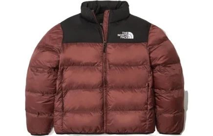 Мужской пуховик The North Face, розовый