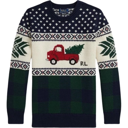Детский свитер Polo Ralph Lauren FW25, синий