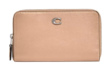 Женский кошелек Coach Zip Around Medium с чехлом