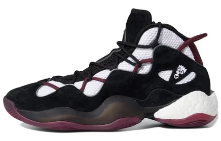Мужские кроссовки adidas Crazy BYW 3, чёрно-бордовые
