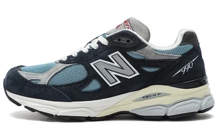 Мужские кроссовки New Balance 990v3, темно-синие
